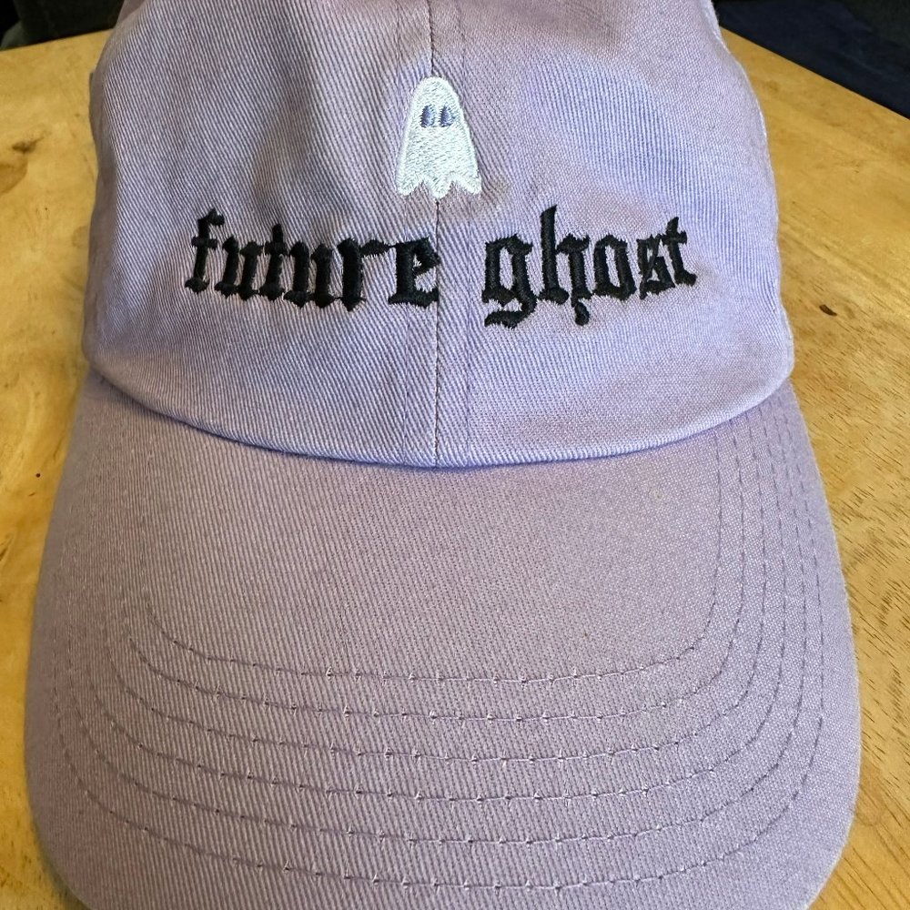 Future Ghost Baseball Cap, Lavender